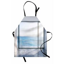 Ocean Scenery Apartment Apron