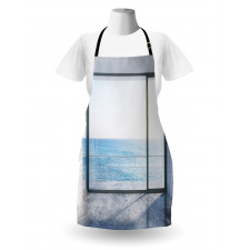 Ocean Scenery Apartment Apron