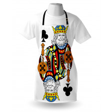 King of Clubs Gamble Card Apron