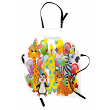 Safari Animal Birthday Apron