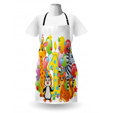 Safari Animal Birthday Apron