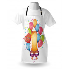 Vintage Kids Birthday Apron