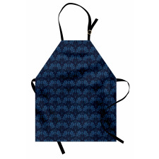 Ocean Inspired Flowers Apron