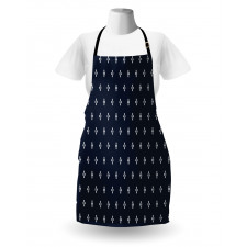 Navy Inspired Pattern Apron