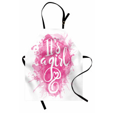 It's a Girl Baby Apron