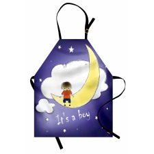 Boy Baby Sky Greeting Apron