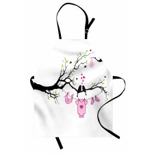 Newborn Girl Love Apron