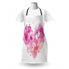 Hearts Pastel Girl Apron