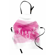 Girls Baby Shower Apron