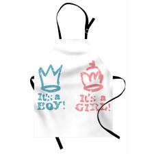 Girl Queen Boy King Apron