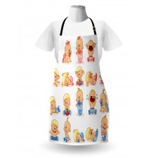 Newborn Gestures Apron