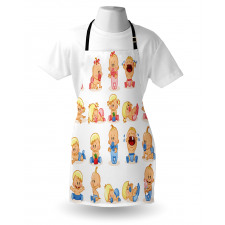 Newborn Gestures Apron