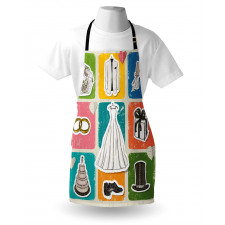 Wedding Theme Poster Apron