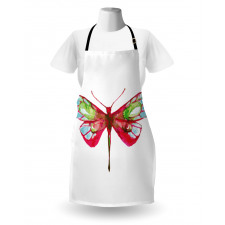 Watercolor Dragonfly Apron