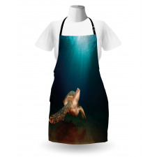 Green Turtle Sunbeam Apron