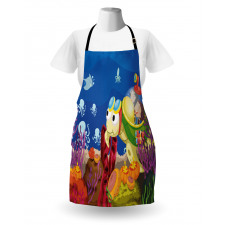 Cartoon Turtle Children Apron