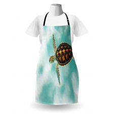 Endangered Baby Turtle Apron