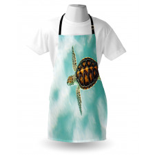 Endangered Baby Turtle Apron