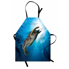 Sea Turtle Diving Apron