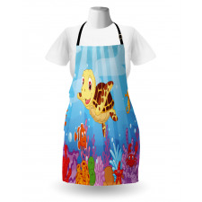 Baby Turtle Fishes Apron