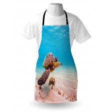 Sea Turtle Underwater Apron