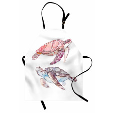 Watercolor Soft Artwork Apron