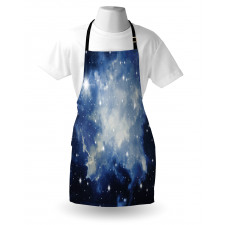 Blue Galaxies Apron