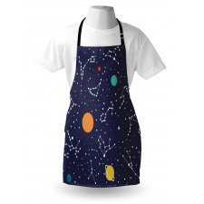 Astroloji Mutfak Önlüğü Yıldızlar ve Gezegenler