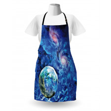 Planet Space Art Apron