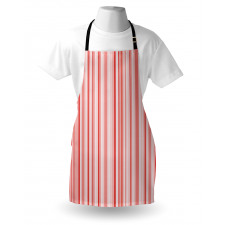 Vertically Striped Retro Apron