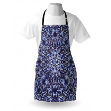 Chinese Style Floral Apron