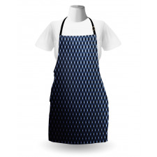 Checkered Halftone Apron