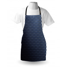 Checkered Halftone Apron