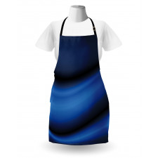 Abstract Wavy Blurry Apron
