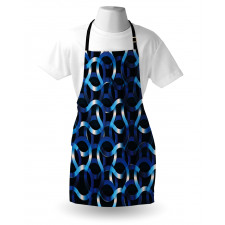 Curvy Modern Shapes Apron