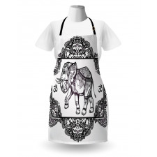 Rain Symbol Apron