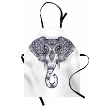 Paisley Animal Apron