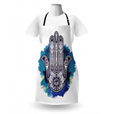 Hamsa Brushstrokes Apron