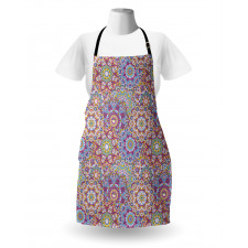 Colorful Mandala Paisley Apron