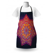 Geometric Tibetan Mandala Apron