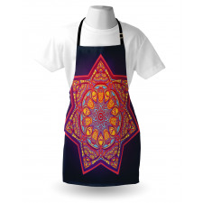 Geometric Tibetan Mandala Apron