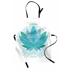 Mehndi Lotus Apron