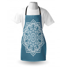 Lace Style Royal Round Apron