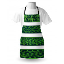 Shamrock Borders Art Apron