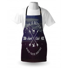 Grunge Emblem Apron