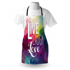 Words Mosaic Apron