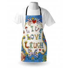 Floral Doodles Apron