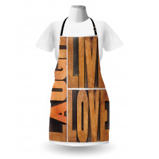 Life Message Apron