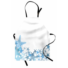 Blue Sea Animals Apron