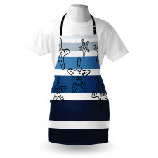 Stripes Starfish Apron